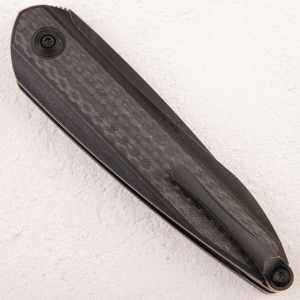 Нож WE Knife Black Void Opus, 20CV Black, 6AL4V Titanium/Carbon Fiber - складной туристические ножи из стали Нож WE Knife Black Void Opus, 20CV Black, 6AL4V Titanium/Carbon Fiber - складной туристические ножи из стали
