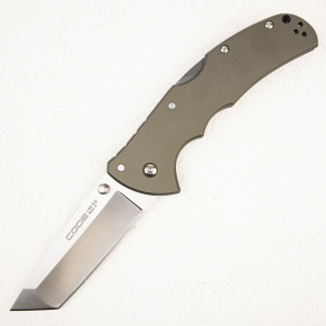 Нож Cold Steel Code 4 Tanto, S35VN, 6061 Aluminum, CS58PT - складной туристические ножи из стали Нож Cold Steel Code 4 Tanto, S35VN, 6061 Aluminum, CS58PT - складной туристические ножи из стали