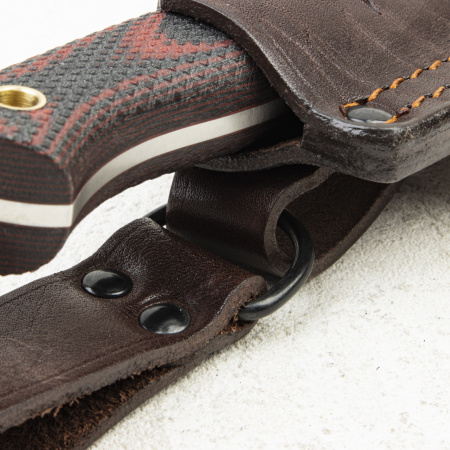 Нож Южный Крест Кедр, CPR, Микарта Красно-Черная, Конвекс - купить в интернет-магазине Blademan