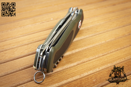 Нож перочинный Victorinox RangerGrip 179 Green/BlackНож перочинный Victorinox RangerGrip 179 Green/Black