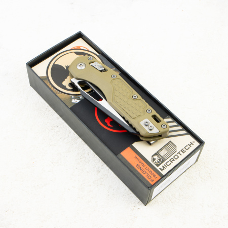 Нож Microtech MSI, Standart, M390, G10 Frag OD Green, 210-1 Нож Microtech MSI, Standart, M390, G10 Frag OD Green, 210-1