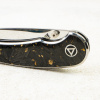 Нож QSP Dolphin, Mirror 14C28N, Carbon Fiber Black with Gold, QS161-A Нож QSP Dolphin, Mirror 14C28N, Carbon Fiber Black with Gold, QS161-A
