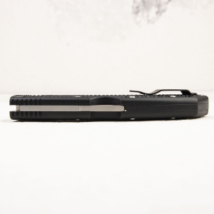 Нож Cold Steel Voyager Large, AUS-10A, Griv-Ex Black, CS29AB - складной туристические ножи из стали