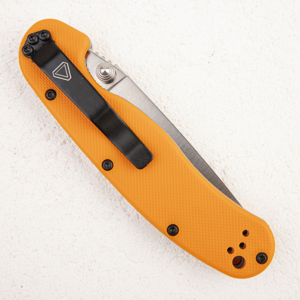 Нож Ontario Rat 2, AUS8, Orange, Satin Blade