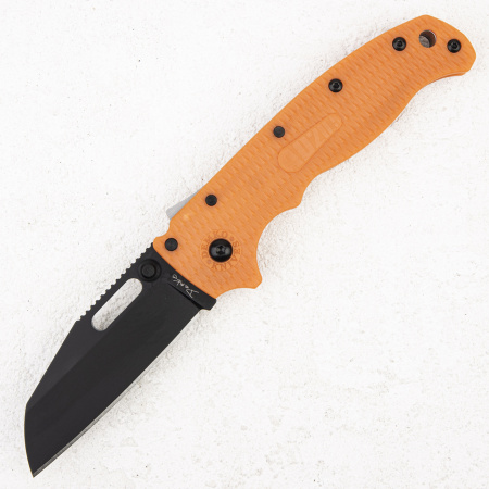 Нож Demko Knives AD 20.5, AUS 10A, Grivory Orange