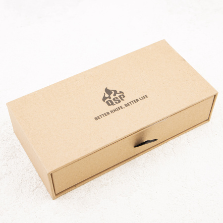 Нож QSP Pelican, S35VN, Linen Micarta Black - купить в интернет-магазине Blademan