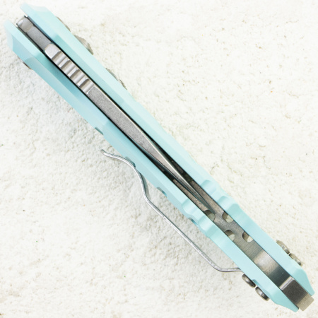 Нож Hogue A01-MicroSwitch Wharncliffe, CPM 154, Aluminum Aqua, 24143 Нож Hogue A01-MicroSwitch Wharncliffe, CPM 154, Aluminum Aqua, 24143