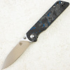 Нож QSP Parrot V2, Satin, D2, G10 Black/Blue Handle , QS102-H