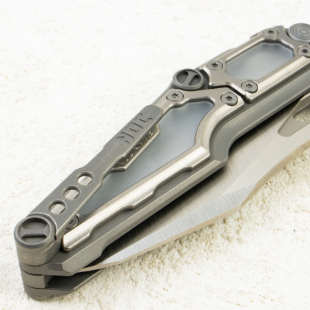 Нож NOC Knives MT-32, M390, Titanium Gray Handle, MT-3209 Нож NOC Knives MT-32, M390, Titanium Gray Handle, MT-3209