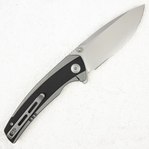 Нож CIVIVI Teraxe, Nitro-V Silver, G10 Black - складной туристические ножи из стали Нож CIVIVI Teraxe, Nitro-V Silver, G10 Black - складной туристические ножи из стали
