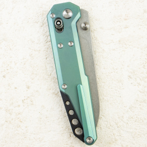 Нож NOC Knives Dark Feather 2.0, M390, Titanium Green Handle, MT-2720 Нож NOC Knives Dark Feather 2.0, M390, Titanium Green Handle, MT-2720