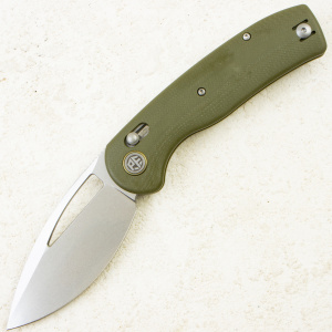 Нож Petrified Fish Viper, Stonewashed, K110, G10 Green Handle, PFP13GRW Нож Petrified Fish Viper, Stonewashed, K110, G10 Green Handle, PFP13GRW