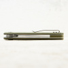 Нож Petrified Fish Terra, Stonewashed, D2, Micarta Green Handle, PFB01GRMW Нож Petrified Fish Terra, Stonewashed, D2, Micarta Green Handle, PFB01GRMW
