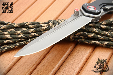 Mr.Blade Ferat, D2 Stonewash, Black G10 - купить в интернет-магазине Blademan