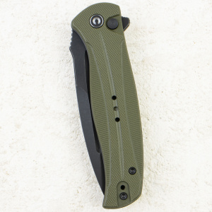 Нож CIVIVI Incindie, Black Stonewashed, 14C28N, G10 OD Green Handle, C23053-2 Нож CIVIVI Incindie, Black Stonewashed, 14C28N, G10 OD Green Handle, C23053-2