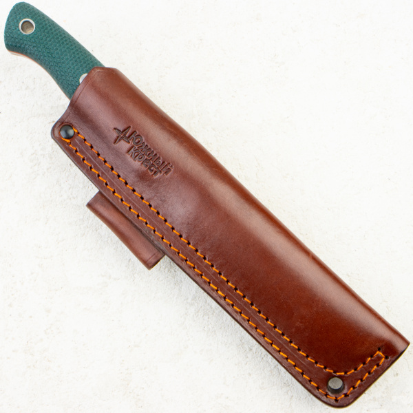 Нож Южный Крест Бушкрафт, Convex, Elmax, Micarta Изумруд, 218.1052.Elmax.K