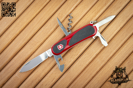 Нож перочинный Victorinox Evolution Grip 10 Red/Black - купить в интернет-магазине Blademan