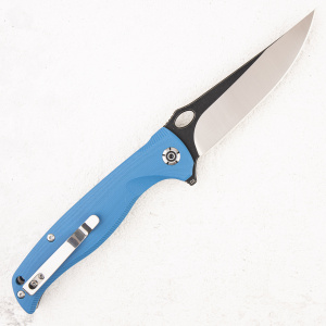 Нож QSP Gavial, D2, G10 Blue - складной туристические ножи из стали Нож QSP Gavial, D2, G10 Blue - складной туристические ножи из стали
