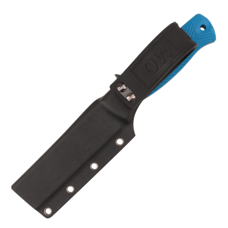 Нож OWL Hoot F, N690 Cryo, G10 Blue Handle, Kydex
