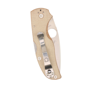 Нож Spyderco Native 5, CPM Cru-Wear, Canvas Micarta Brown Handle, C41MPCW5