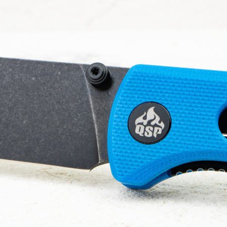 Нож QSP Canary Folder, 14C28N, Blue G10 Handle, QS150-I2