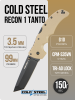 Нож Cold Steel Recon 1 Tanto, S35VN, G10 Dark Tan, 27BT-DEBK Нож Cold Steel Recon 1 Tanto, S35VN, G10 Dark Tan, 27BT-DEBK