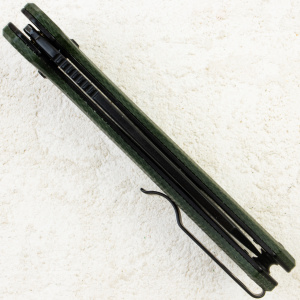 Нож QSP Emu, Black 14C28N, Micarta Green, QS164-B2 Нож QSP Emu, Black 14C28N, Micarta Green, QS164-B2