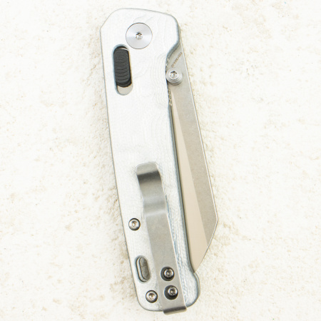 Нож QSP Penguin V2 Glyde Lock, Stonewash-Satin, 14C28N, FRN Handle, QS130GL-G1