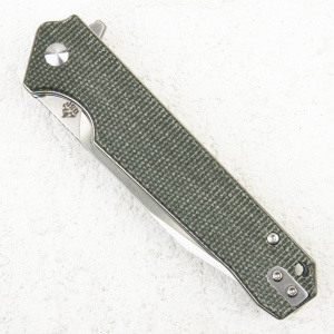 Нож QSP Mamba V2, D2, Micarta Green - складной туристические ножи из стали Нож QSP Mamba V2, D2, Micarta Green - складной туристические ножи из стали