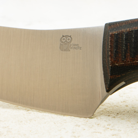 Нож OWL Canadian S F, N690 Cryo, Micarta Окунь, Kydex