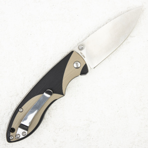 Нож QSP Piglet, 14C28N, G10 Black/Sand - складной туристические ножи из стали Нож QSP Piglet, 14C28N, G10 Black/Sand - складной туристические ножи из стали