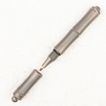 Тактическая ручка WE KNIFE Syrinx Grey, 6AL4V Titanium - купить в интернет-магазине Blademan