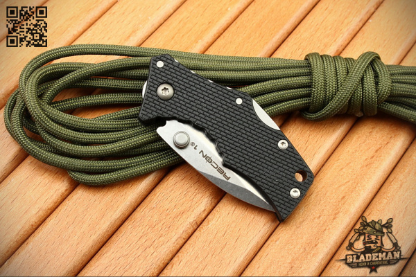 Нож Cold Steel Micro Recon 1 Spear Point, 4034SS, Griv-Ex Black, CS27DS - складной туристические ножи из стали