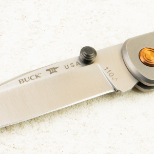 Нож Buck 110 Slim Pro TRX, CPM S45VN, Titanium Handle, 0110GYSLE1-B, LIMITED EDITION Нож Buck 110 Slim Pro TRX, CPM S45VN, Titanium Handle, 0110GYSLE1-B, LIMITED EDITION
