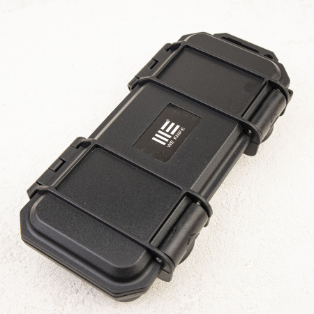 Тактическая ручка WE KNIFE TP-03C, 6AL4V Titanium Black - купить в интернет-магазине Blademan