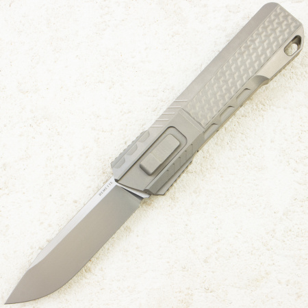 Нож Remette Sharp Leopard, M390, Titanium Gray Handle with Carbon Black/Pink, ZL301B Нож Remette Sharp Leopard, M390, Titanium Gray Handle with Carbon Black/Pink, ZL301B