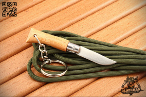Нож-брелок Opinel №2, Нержавеющая сталь, Бук - складной туристические ножи из стали