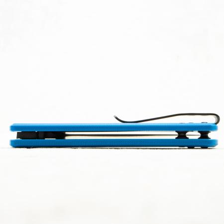 Нож QSP Canary Folder, 14C28N, Blue G10 Handle, QS150-I2