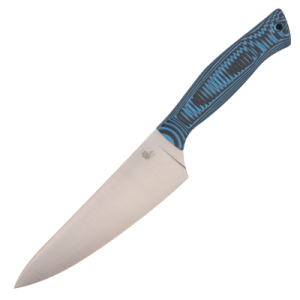 Нож OWL S160 F Мини-Шеф, N690 Black/Blue Cryo, G10, Kydex