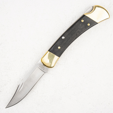 Нож Buck 110 Hunter, Эбеновое Дерево, Кордуровый чехол