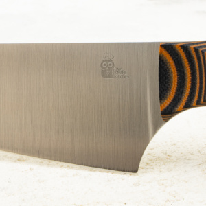 Нож OWL S160 F Мини-Шеф, N690 Cryo, G10 Black/Orange, Kydex