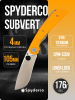 Нож Spyderco Subvert, CPM S30V, Titanium/G10 Orange, C239GPOR Нож Spyderco Subvert, CPM S30V, Titanium/G10 Orange, C239GPOR