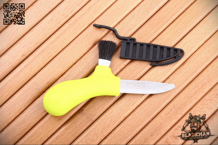 Нож Morakniv Karl-Johan для грибов, Зелёный - купить в интернет-магазине Blademan