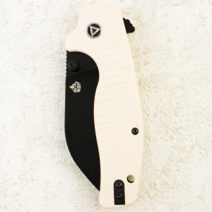 Нож QSP Chefmaster, Black 14C28N, G10 Ivori White, QS163-B2 Нож QSP Chefmaster, Black 14C28N, G10 Ivori White, QS163-B2