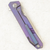 Mr.Blade Keeper NO SHNUR NO PARTY, M390, Titanium Blue Mr.Blade Keeper NO SHNUR NO PARTY, M390, Titanium Blue