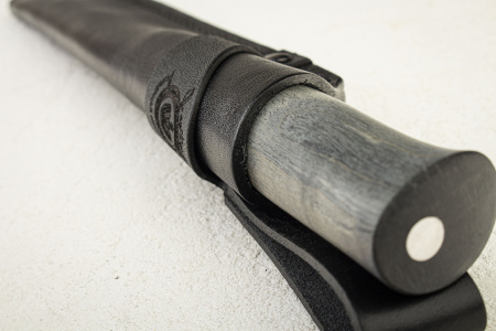 Нож Северная Корона Койот, N690, Стабилизированная Карельская берёза, NCC109