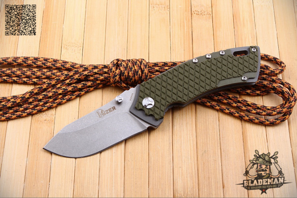 Нож Kizer KI3411, S35VN, G10 Olive