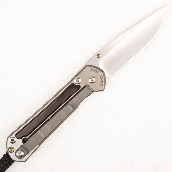 Нож Chris Reeve Small Sebenza 21 Cocobolo Inlay - складной туристические ножи из стали