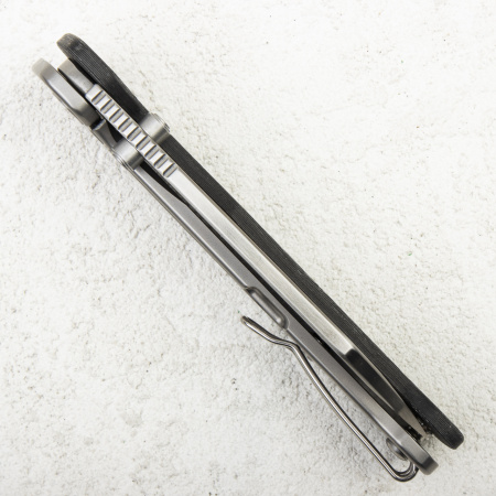 Нож QSP Penguin PLUS, 20CV, Aluminum Foil Carbon Fiber/Titanium, QS130XL-D1