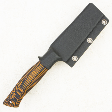 Нож OWL Canadian S F, N690 Cryo, G10 Black-Orange, Kydex - купить в интернет-магазине Blademan